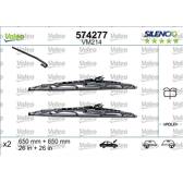 Sats med 2 torkarblad  VALEO Silencio VALEO - 574292
