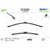 Sats med 2 torkarblad  VALEO Silencio VALEO - 574385