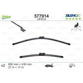 Sats med 2 torkarblad VALEO - 577914