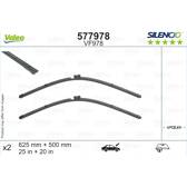 Sats med 2 torkarblad VALEO - 577978
