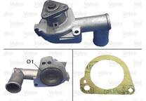 Vattenpump, motorkylning