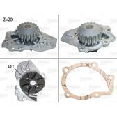 Vattenpump, motorkylning VALEO - 506014