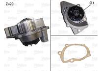 Vattenpump, motorkylning