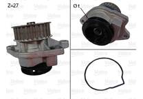 Vattenpump, motorkylning