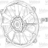 Ventilateur moteur VALEO - 696091