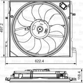 Ventilateur moteur VALEO - 698582
