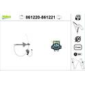 Window regulator, Front VALEO - 861221