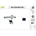 Window regulator, Front VALEO - 861239