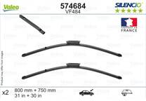 Pair of wiperblades VALEO Silencio