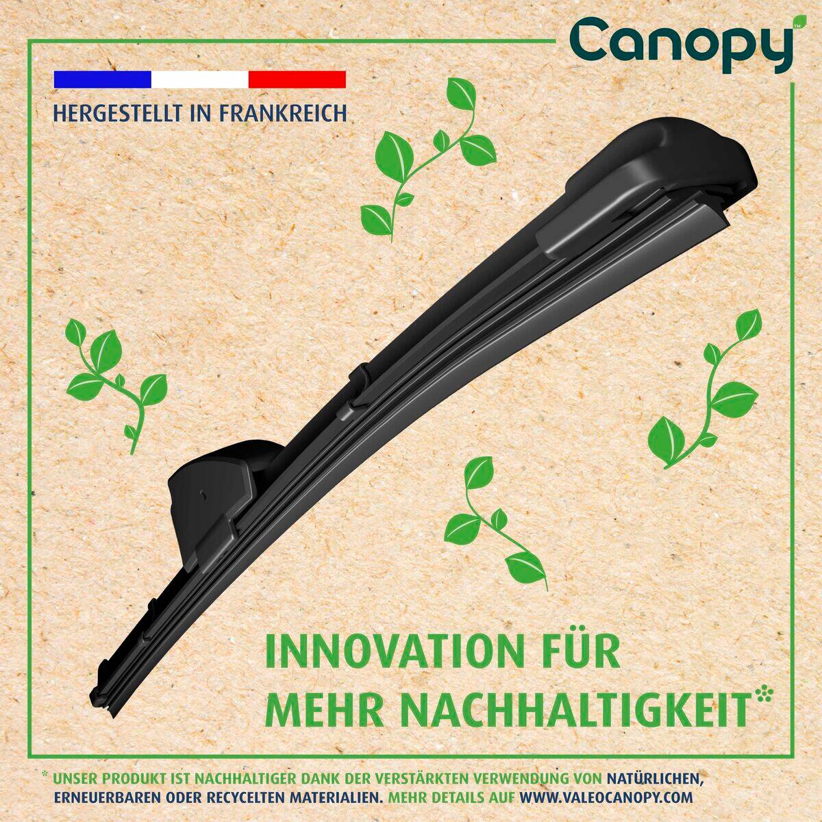 Wiper Blade VALEO Canopy (sold individually)