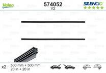 Wischgummi VALEO Silencio (x2)