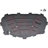 Amortiguación del compartimiento de motor VAN WEZEL - 0336460