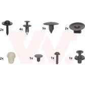 Beschermingsset voorscherm VAN WEZEL - 4356796