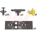 Bonnet fitting kit VAN WEZEL - 4042797