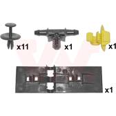 Bonnet fitting kit VAN WEZEL - 4042797