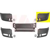 Bumper VAN WEZEL - 1898563
