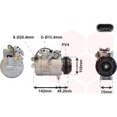 Compresseur climatisation VAN WEZEL - 0600K385