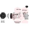 Compresseur climatisation VAN WEZEL - 1501K700