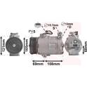 Compresseur climatisation VAN WEZEL - 3700K138