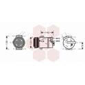 Compresseur climatisation VAN WEZEL - 3700K409