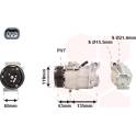 Compresseur climatisation VAN WEZEL - 4300K389