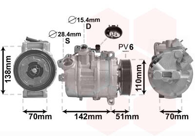 Compressor, air conditioning
