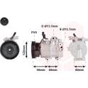 Compressor, air conditioning VAN WEZEL - 8201K703