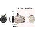 Compressor, air conditioning VAN WEZEL - 8301K711