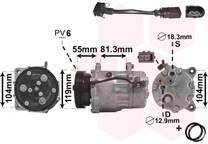 Compressor, airconditioning
