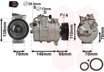 Compressor, airconditioning