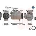 Compressor, airconditioning VAN WEZEL - 0600K306