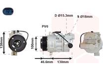 Compressor, airconditioning