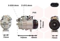 Compressor, airconditioning