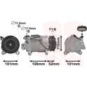 Compressor, airconditioning VAN WEZEL - 0600K567