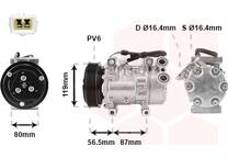 Compressor, airconditioning
