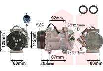 Compressor, airconditioning