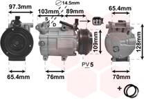 Compressor, airconditioning