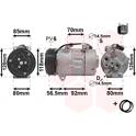 Compressor, airconditioning VAN WEZEL - 1800K394