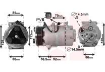 Compressor, airconditioning
