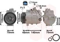 Compressor, airconditioning