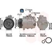 Compressor, airconditioning VAN WEZEL - 3000K393