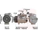 Compressor, airconditioning VAN WEZEL - 3000K697