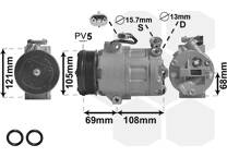 Compressor, airconditioning