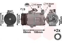 Compressor, airconditioning