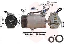 Compressor, airconditioning