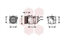 Compressor, airconditioning