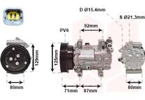 Compressor, airconditioning