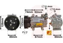 Compressor, airconditioning