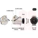 Compressor, airconditioning VAN WEZEL - 5800K356