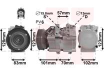 Compressor, airconditioning